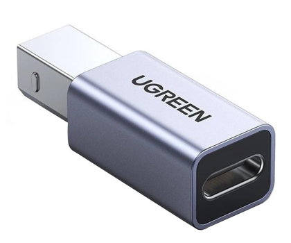 Kabel UGREEN Adapter przejściówka USB C - USB B 6957303821204